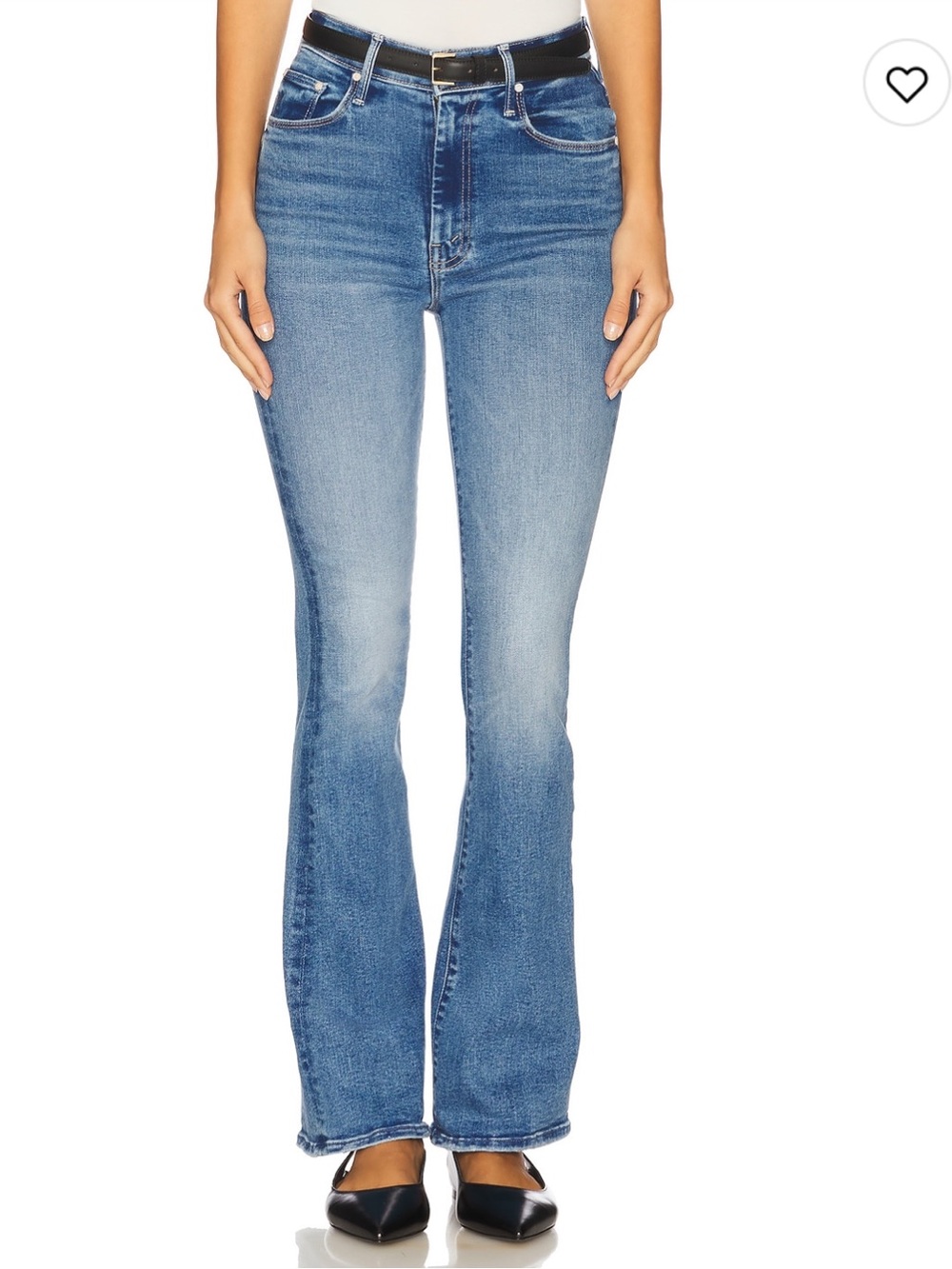 MOTHER High waisted Weekender Skimp Jeans